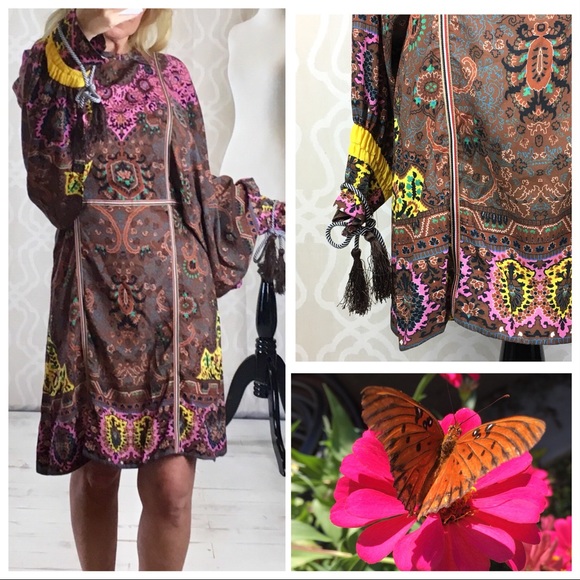 Boho Mixed Media Gypsy Dress- *See Description* - Picture 8 of 8